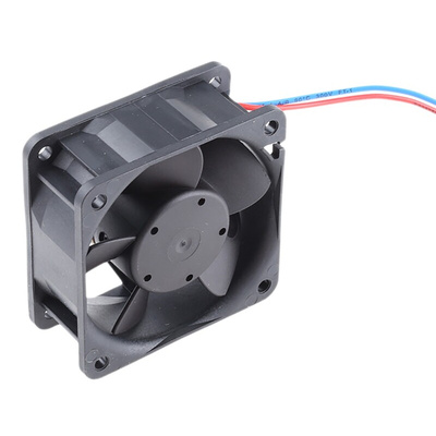 ebm-papst 600 N Series Axial Fan, 24 V dc, DC Operation, 21m³/h, 800mW, 34mA Max, 60 x 60 x 25mm