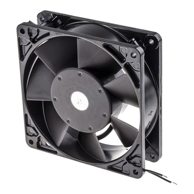 ebm-papst 5900 Series Axial Fan, 230 V ac, AC Operation, 180m³/h, 18W, 78mA Max, 127 x 127 x 38mm