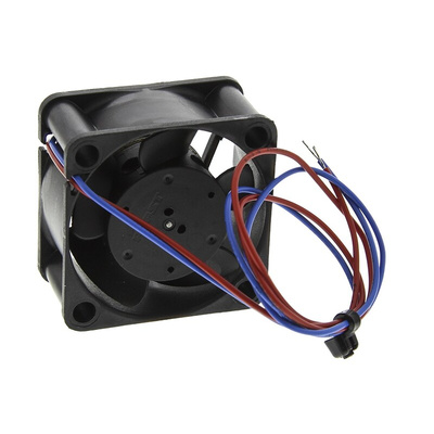 ebm-papst 400 Series Axial Fan, 5 V dc, DC Operation, 10m³/h, 900mW, 180mA Max, 40 x 40 x 20mm