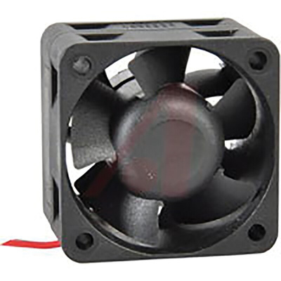 Sunon GM Series Axial Fan, 12 V dc, DC Operation, 39.8m³/h, 2.8W, 230mA Max, 40 x 40 x 28mm