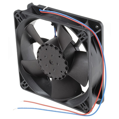 ebm-papst 4300 N - S-Panther Series Axial Fan, 24 V dc, DC Operation, 285m³/h, 10W, 119 x 119 x 32mm