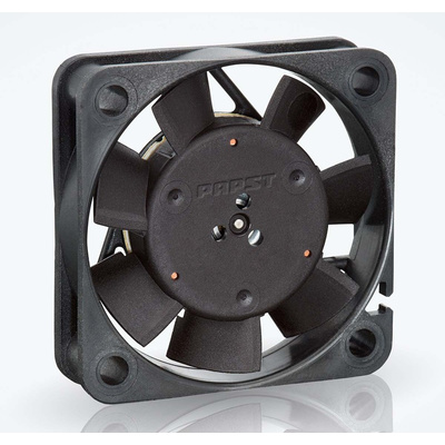 ebm-papst 400 F Series Axial Fan, 12 V dc, DC Operation, 8m³/h, 0.7W, 58mA Max, IP20, 40 x 40 x 10mm