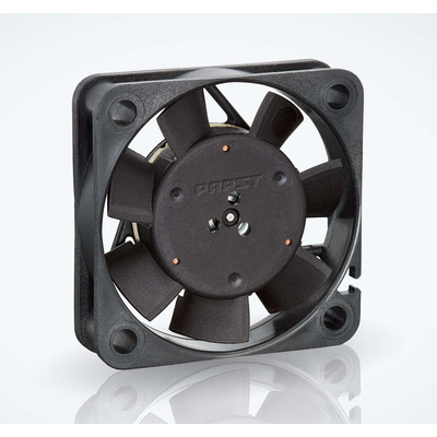ebm-papst 400 F Series Axial Fan, 24 V dc, DC Operation, 8m³/h, 0.8W, 33mA Max, IP20, 40 x 40 x 10mm