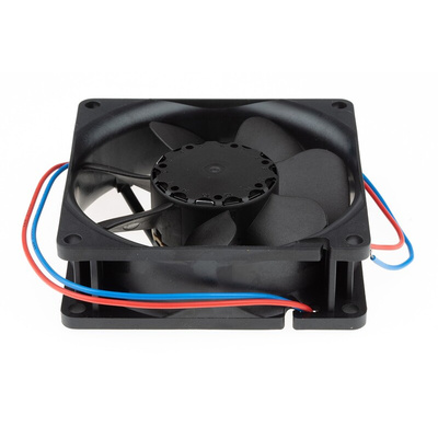 ebm-papst 8400 N Series Axial Fan, 24 V dc, DC Operation, 69m³/h, 2W, 83mA Max, 80 x 80 x 25mm