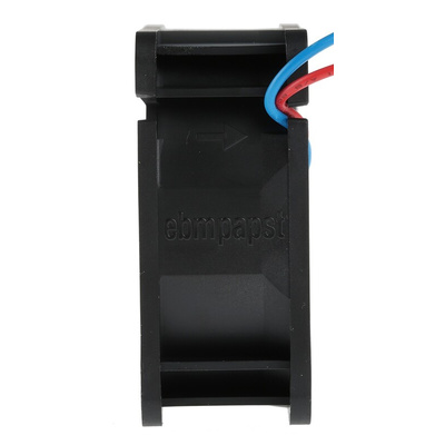 ebm-papst 600 N Series Axial Fan, 24 V dc, DC Operation, 54m³/h, 3.6W, 150mA Max, 60 x 60 x 25mm