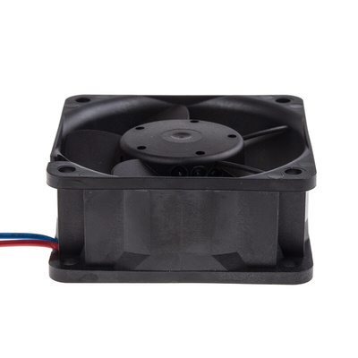 ebm-papst 600 N Series Axial Fan, 12 V dc, DC Operation, 40m³/h, 2W, 165mA Max, 60 x 60 x 25mm