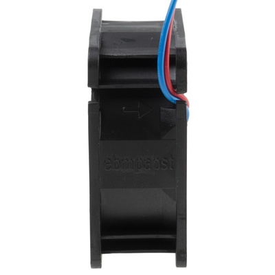 ebm-papst 600 N Series Axial Fan, 24 V dc, DC Operation, 21m³/h, 1W, 41mA Max, 60 x 60 x 25mm