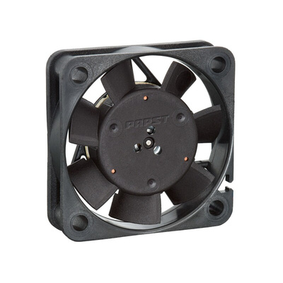 ebm-papst 400 Series Axial Fan, 12 V dc, DC Operation, 13.5m³/h, 1.6W, 133mA Max, 40 x 40 x 20mm