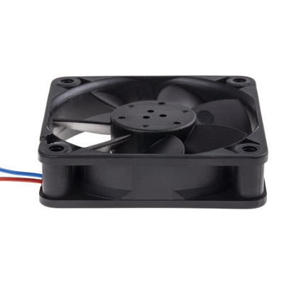 ebm-papst 600 F Series Axial Fan, 12 V dc, DC Operation, 19m³/h, 400mW, 33mA Max, 60 x 60 x 15mm
