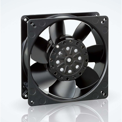 ebm-papst 5600 Series Axial Fan, 230 V ac, AC Operation, 235m³/h, 30W, 130mA Max, IP20, 135 x 135 x 38mm