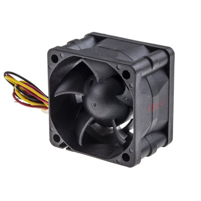 ARX CeraDyna Series Axial Fan, 12 V dc, DC Operation, 28.3m³/h, 3.72W, 310mA Max, 40 x 40 x 28mm