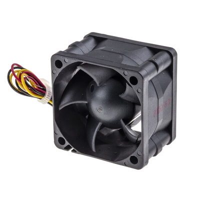 ARX CeraDyna Series Axial Fan, 24 V dc, DC Operation, 28.3m³/h, 5.76W, 240mA Max, 40 x 40 x 28mm