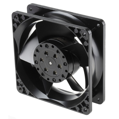ebm-papst 4000 N Series Axial Fan, 230 V ac, AC Operation, 160m³/h, 19W, 840mA Max, IP54, 119 x 119 x 38mm