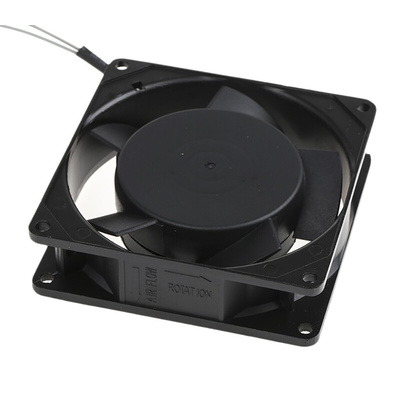 Sunon SF Series Axial Fan, 115 V ac, AC Operation, 63m³/h, 12W, 110mA Max, 92 x 92 x 25mm