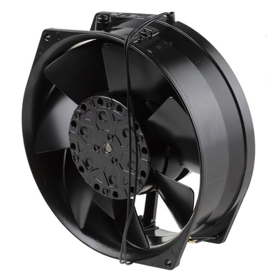 ebm-papst W2S130 Series Axial Fan, 230 V ac, AC Operation, 340m³/h, 45W, 300mA Max, IP54, 172 x 150 x 55mm