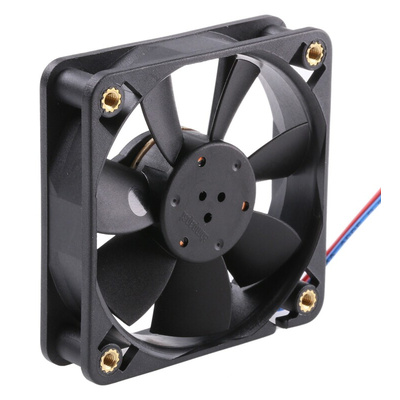 ebm-papst 600 F Series Axial Fan, 12 V dc, DC Operation, 29m³/h, 1W, 60 x 60 x 15mm