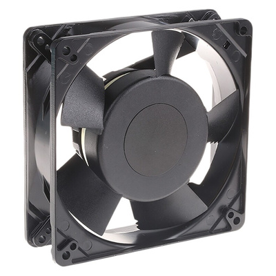COMAIR ROTRON Galaxy Series Axial Fan, 24 V dc, DC Operation, 255m³/h, 15W, 630mA Max, 127 x 127 x 38mm