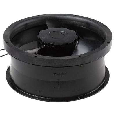 COMAIR ROTRON Caravel Series Axial Fan, 230 V ac, AC Operation, 1473m³/h, 110W, 610mA Max, 254 x 106.9mm