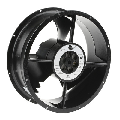 COMAIR ROTRON Caravel Series Axial Fan, 115 V ac, AC Operation, 935m³/h, 61W, 500mA Max, 254 x 88.9mm