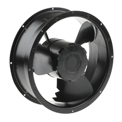 COMAIR ROTRON Caravel Series Axial Fan, 115 V ac, AC Operation, 935m³/h, 61W, 500mA Max, 254 x 88.9mm