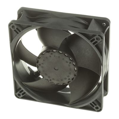 ebm-papst ACi 4400 Series Axial Fan, 115 V ac, AC Operation, 175m³/h, 4.4W, 119 x 119 x 38mm