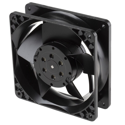 ebm-papst 4000 N Series Axial Fan, 230 V ac, AC Operation, 160m³/h, 19W, IP54, 119 x 119 x 38mm