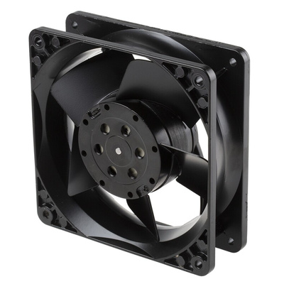 ebm-papst 4000 N Series Axial Fan, 230 V ac, AC Operation, 160m³/h, 19W, 119 x 119 x 38mm