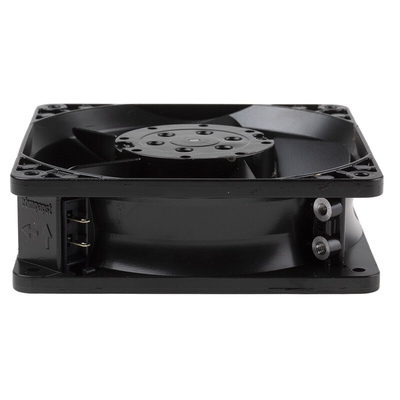 ebm-papst 4000 N Series Axial Fan, 230 V ac, AC Operation, 160m³/h, 19W, 119 x 119 x 38mm