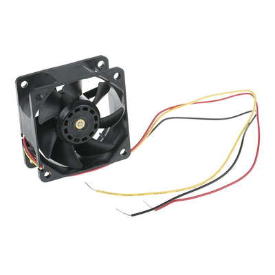 Sanyo Denki San Ace 9S Series Axial Fan, 12 V dc, DC Operation, 34.8m³/h, 1.32W, 110mA Max, 60 x 60 x 25mm