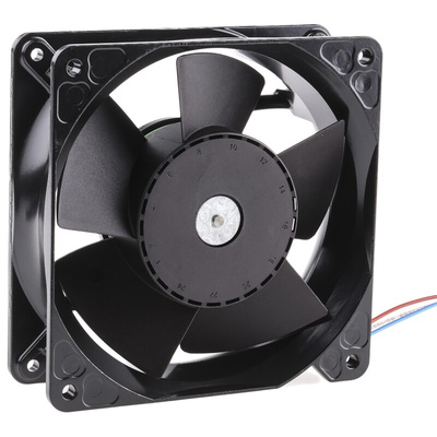 ebm-papst 4100 NH4 - S-Force Series Axial Fan, 12 V dc, DC Operation, 355m³/h, 32W, 119 x 119 x 38mm