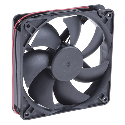 Sunon EE Series Axial Fan, 12 V dc, DC Operation, 158m³/h, 3.4W, 279mA Max, 120 x 120 x 25mm