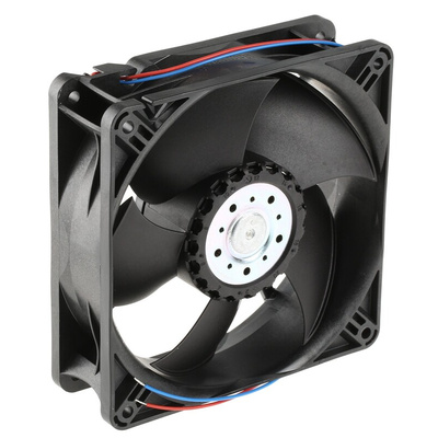 ebm-papst 4400 Series Axial Fan, 12 V dc, DC Operation, 184m³/h, 3.8W, 119 x 119 x 38mm