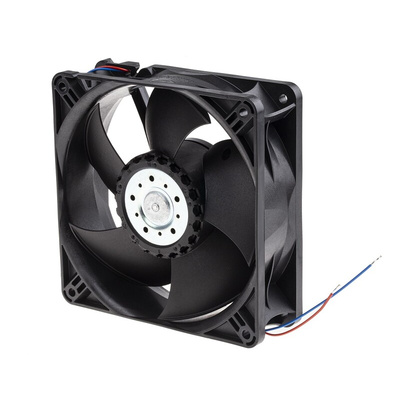 ebm-papst 4400 Series Axial Fan, 24 V dc, DC Operation, 100m³/h, 1W, 119 x 119 x 38mm