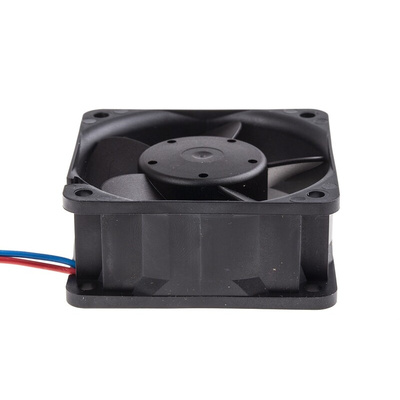 ebm-papst 600 N Series Axial Fan, 12 V dc, DC Operation, 35m³/h, 1.2W, 60 x 60 x 25mm