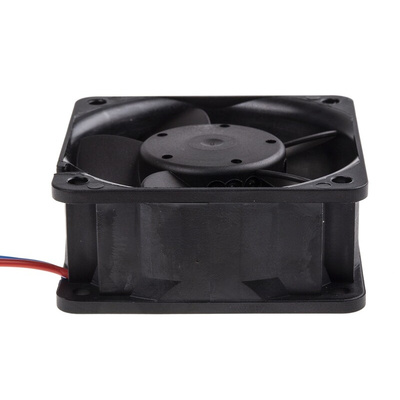 ebm-papst 600 N Series Axial Fan, 12 V dc, DC Operation, 25m³/h, 700mW, 60 x 60 x 25mm