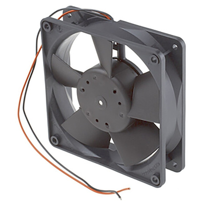 ebm-papst 4300 Series Axial Fan, 24 V dc, DC Operation, 204m³/h, 8.5W, 119 x 119 x 32mm