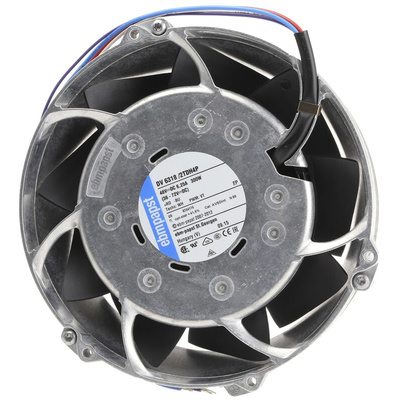 ebm-papst DV 6300 TD - S-Force Series Axial Fan, 48 V dc, DC Operation, 1050m³/h, 300W, 172 x 51mm