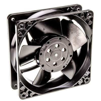 ebm-papst 4000 N Series Axial Fan, 230 V ac, AC Operation, 80m³/h, 11W, 119 x 119 x 38mm