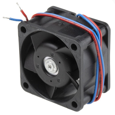 ebm-papst 400 Series Axial Fan, 12 V dc, DC Operation, 24m³/h, 3.3W, IP54, 40 x 40 x 25mm