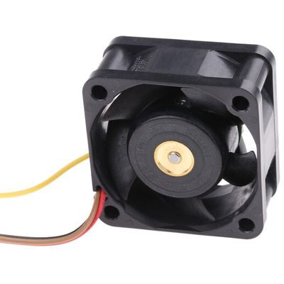 Sanyo Denki San Ace 9GA Series Axial Fan, 12 V dc, DC Operation, 25m³/h, 2.76W, 230mA Max, 40 x 40 x 20mm