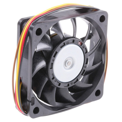 Sanyo Denki San Ace 9GA Series Axial Fan, 12 V dc, DC Operation, 41m³/h, 1.92W, 160mA Max, 60 x 60 x 15mm