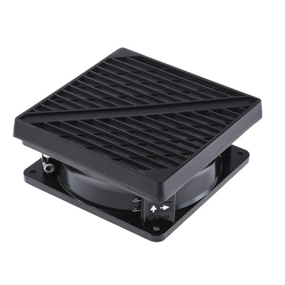 ebm-papst 4000 N Series Axial Fan Kit, 230 V ac, AC Operation, 80m³/h, 11W, 119 x 119 x 38mm
