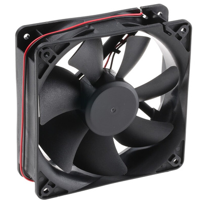 Sunon ME Series Axial Fan, 24 V dc, DC Operation, 158m³/h, 3.1W, 130mA Max, 120 x 120 x 38mm