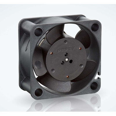 ebm-papst 400 Series Axial Fan, 12 V dc, DC Operation, 10m³/h, 1W, IP20, 40 x 40 x 20mm