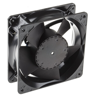 ebm-papst 4100 N Series Axial Fan, 24 V dc, DC Operation, 180m³/h, 4.9W, 119 x 119 x 38mm