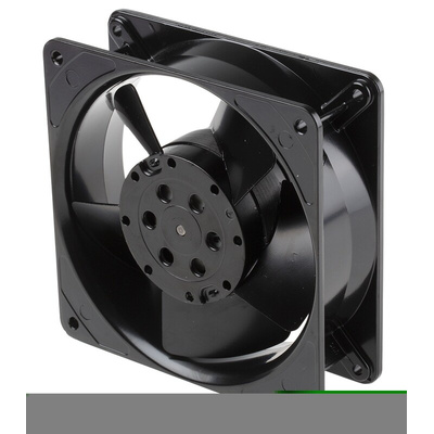 ebm-papst 4000 Z Series Axial Fan, 230 V ac, AC Operation, 160m³/h, 19W, 119 x 119 x 38mm