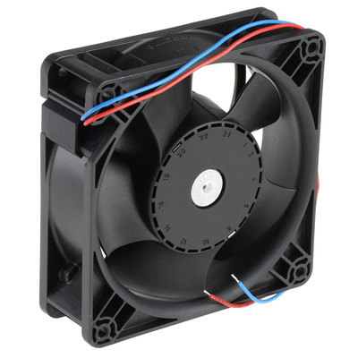 ebm-papst DV 4100 Series Axial Fan, 24 V dc, DC Operation, 280m³/h, 20.5W, 119 x 119 x 38mm