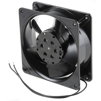 ebm-papst 4000 Z Series Axial Fan, 230 V ac, AC Operation, 160m³/h, 19W, 119 x 119 x 38mm