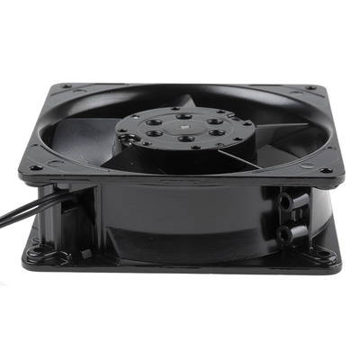 ebm-papst 4000 Z Series Axial Fan, 230 V ac, AC Operation, 160m³/h, 19W, 119 x 119 x 38mm