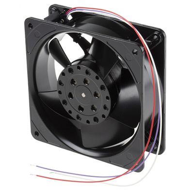 ebm-papst 4000 Z Series Axial Fan, 230 V ac, AC Operation, 160m³/h, 19W, 119 x 119 x 38mm